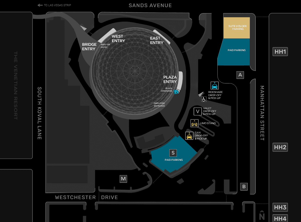 Parking & Entrances