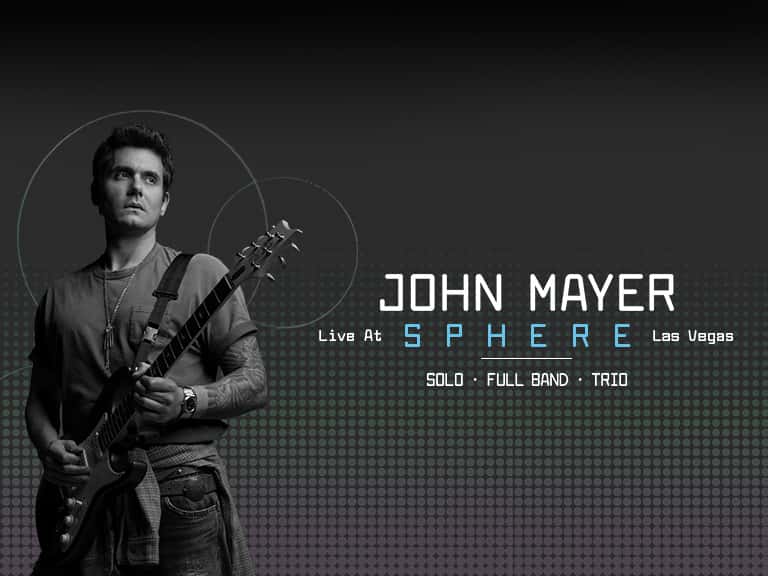 John Mayer Las Vegas Sphere 2027
